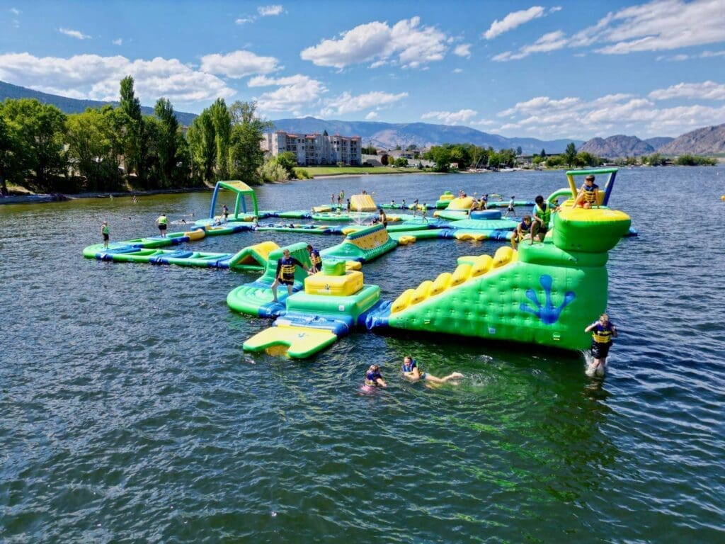 Splash BC | The Okanagan's Floating Water Park