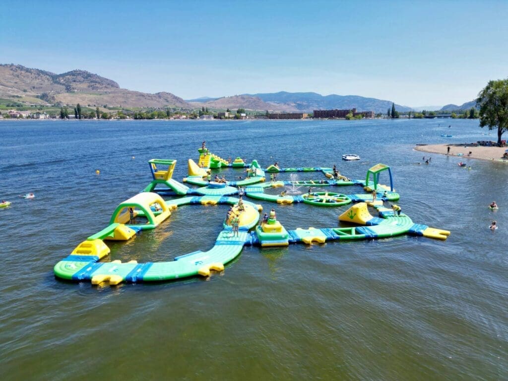 Splash BC | The Okanagan's Floating Water Park