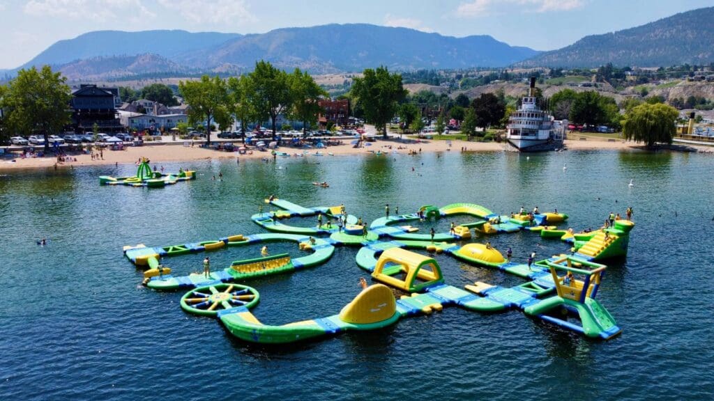 Splash BC | The Okanagan's Floating Water Park